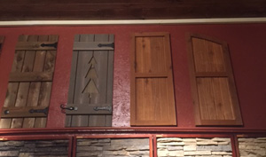 Saint Louis Missouri Wiegmann Woodworking and Fireplaces Offers Wooden Shutters for Your Home or Business