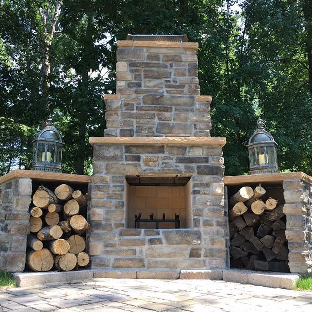 Wiegmann Woodworking & Fireplaces Carries a Large Array of Veneered Stone and Real Stone