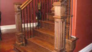 Dubois Illinois Wiegmann Woodworking & Fireplaces Carries Both Wood & Wrought Iron Stair Parts