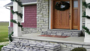 Waterloo Illinois Wiegmann Woodworking & Fireplaces Carries a Large Array of Veneered Stone and Real Stone